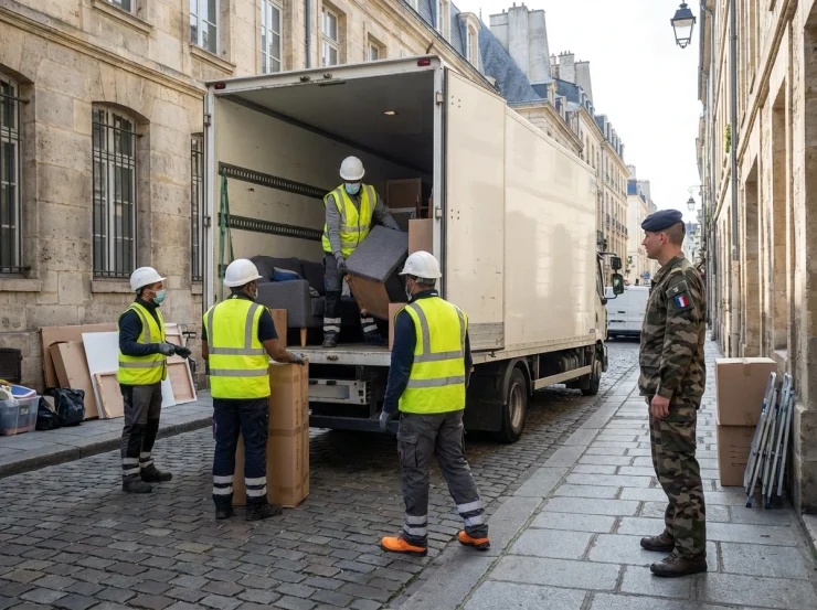 demenagement militaire