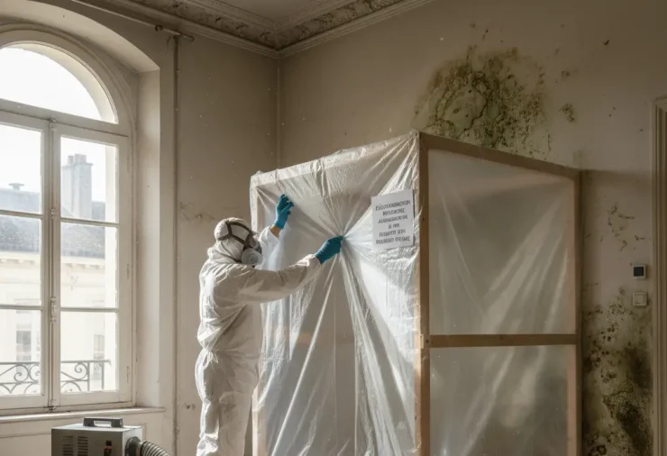 quel protocole decontamination moisissure